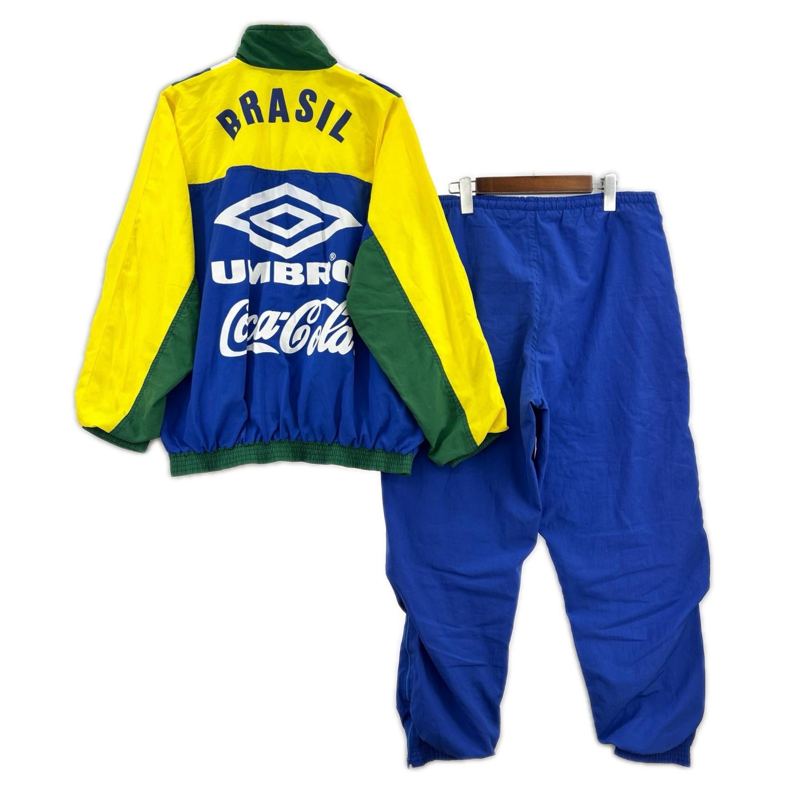 セットアップ 94年 ブラジル代表ウーブンスーツ コカコーラ（M) M マルチカラー