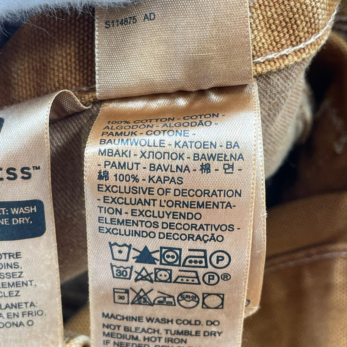 デニムパンツ Levis ダブルニー ペインターパンツ ブラウン