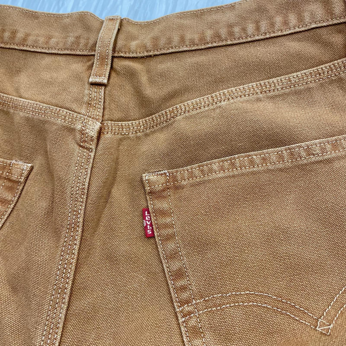 デニムパンツ Levis ダブルニー ペインターパンツ ブラウン