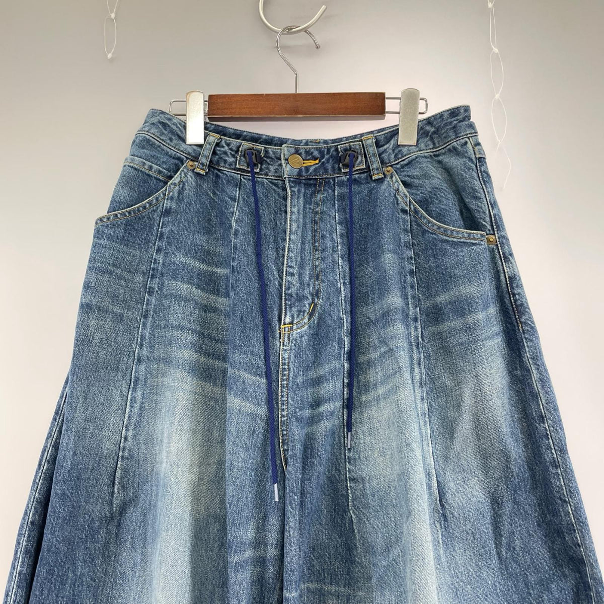 デニムパンツ RW235 XS 青 ブルー