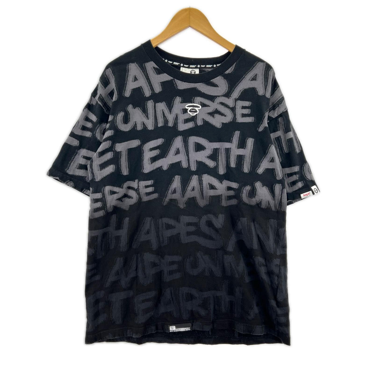 半袖Ｔシャツ AAPE 黒 (L) L ブラック