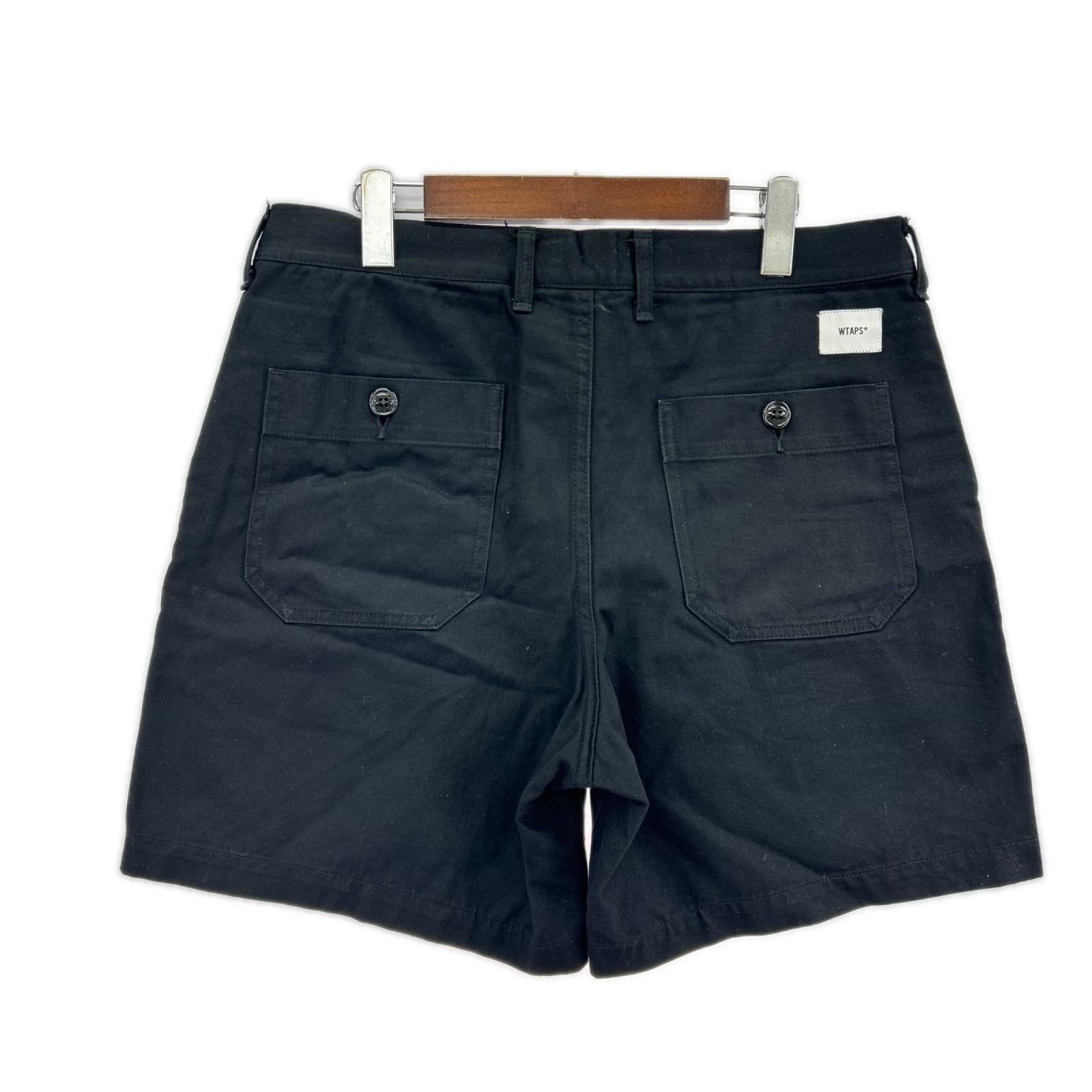 ショートパンツ 22ss COTTON. TWILL SHORTS 黒 03 3 ブラック