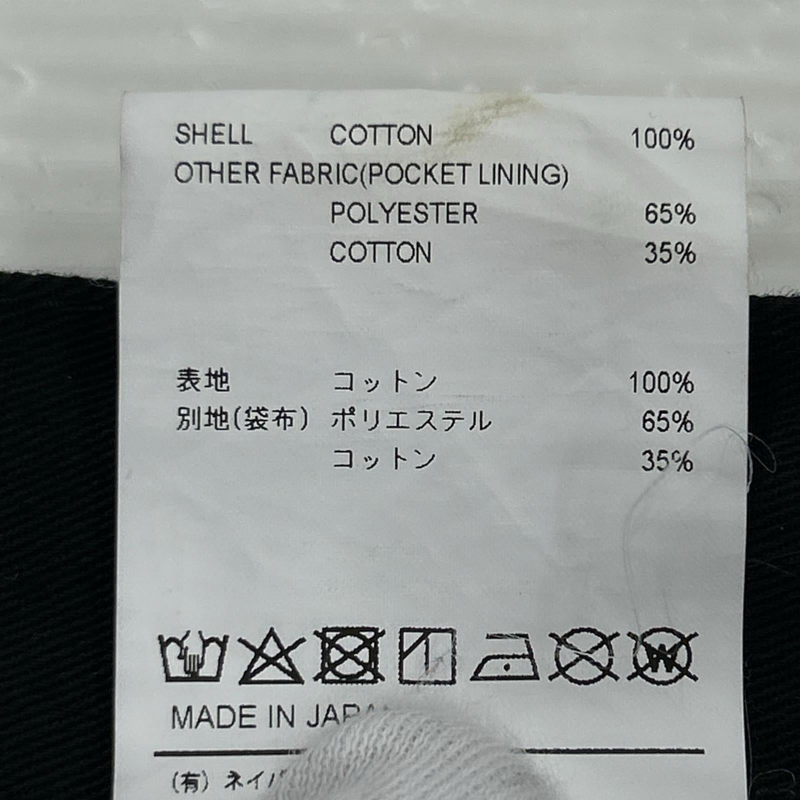 ショートパンツ 22ss COTTON. TWILL SHORTS 黒 03 3 ブラック