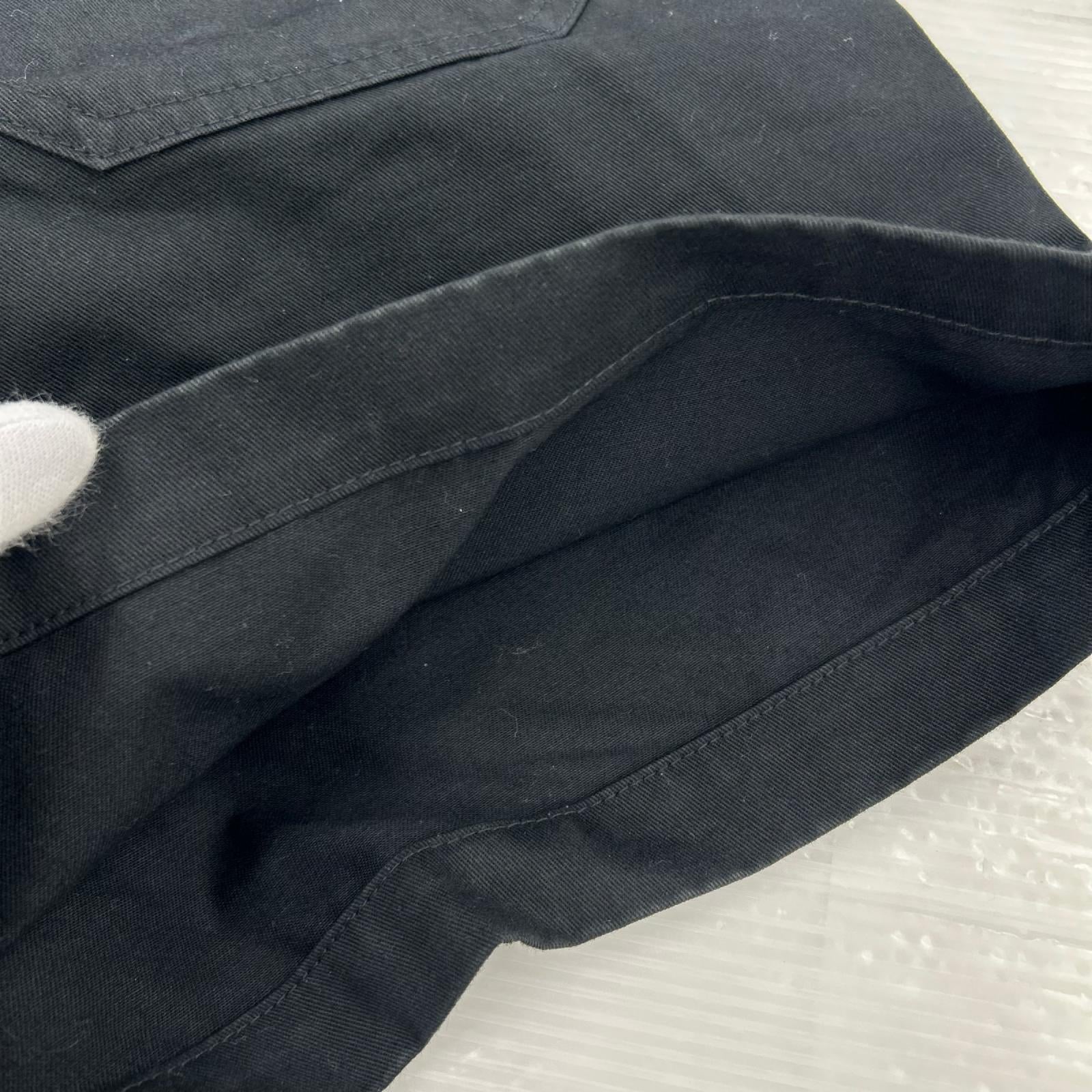 ショートパンツ 22ss COTTON. TWILL SHORTS 黒 03 3 ブラック