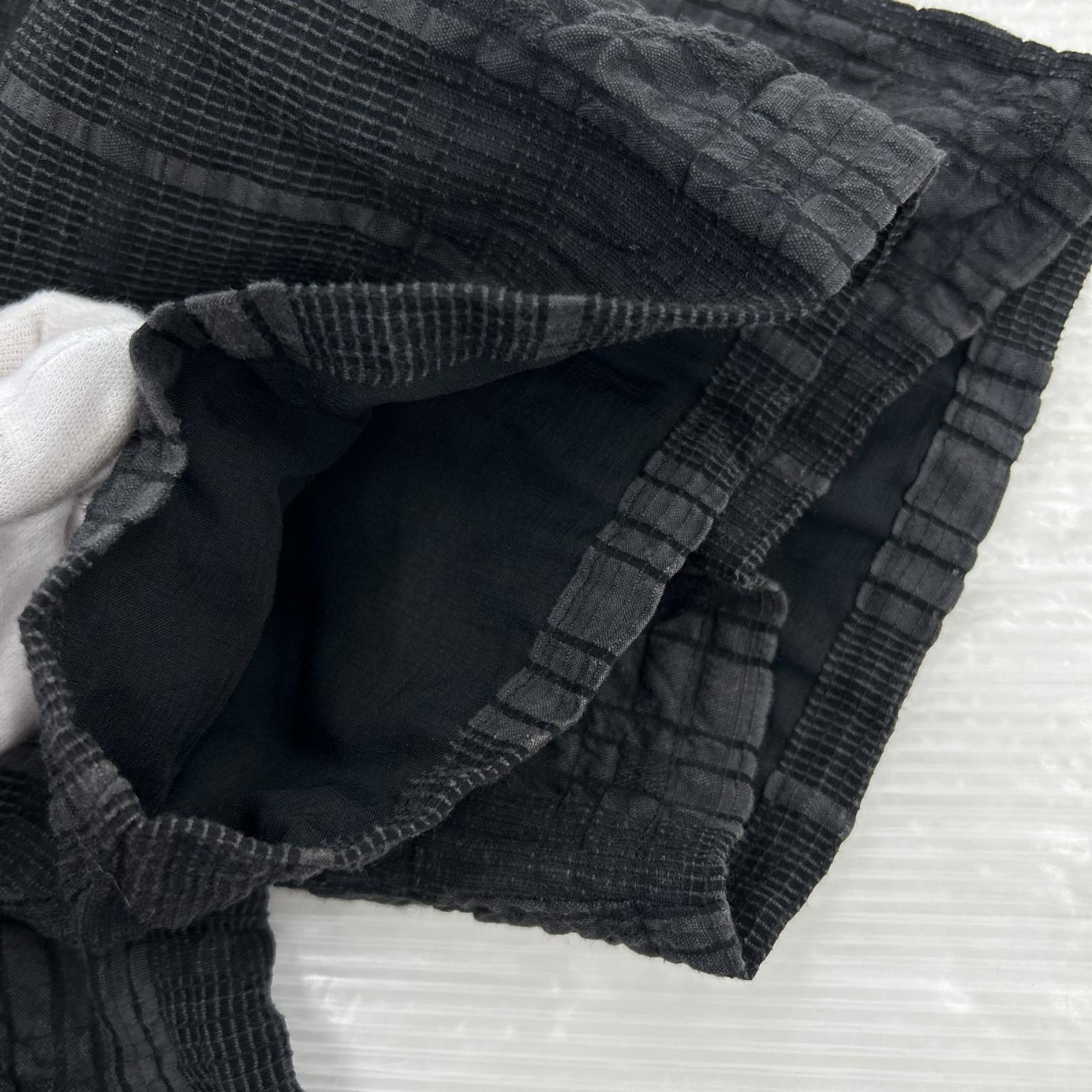 半袖シャツ POLYPLOID OPEN COLLAR SHIRT 3 黒 3 ブラック