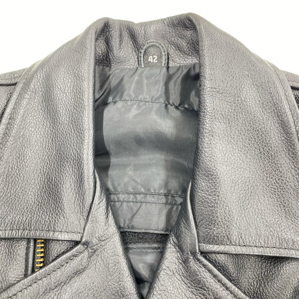 レザージャケット Freedom Sportwear ﾀﾞﾌﾞﾙﾗｲﾀﾞｰｽ 42 ブラック