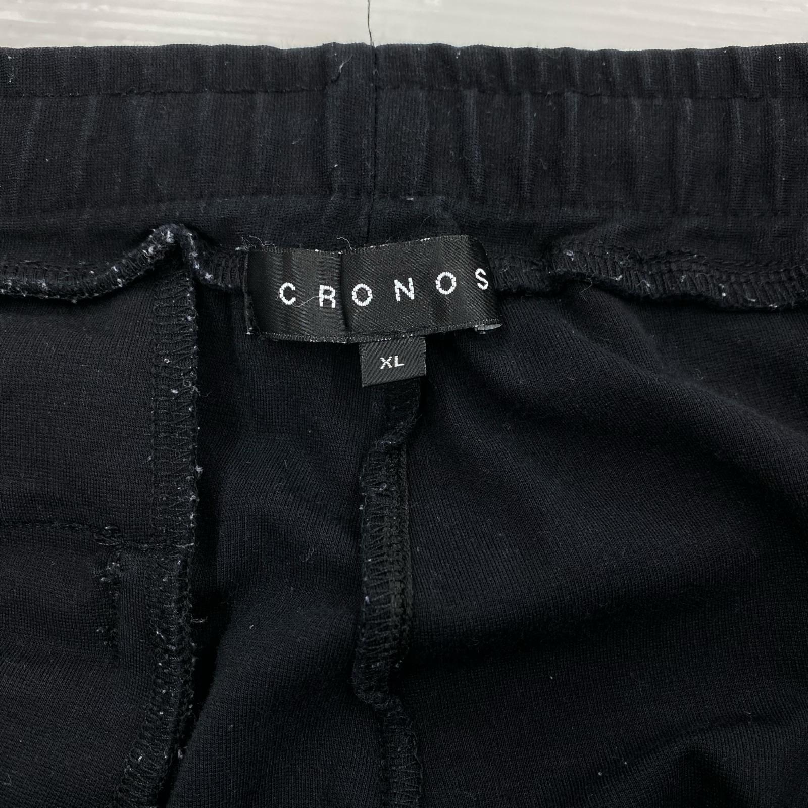 パンツ CRONOS/ｼﾞｮｶﾞｰﾊﾟﾝﾂ/BLK/YEL/XL ブラック