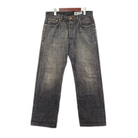 デニムパンツ 26ss LASSIC WASHED DENIM PANTS M ブラック