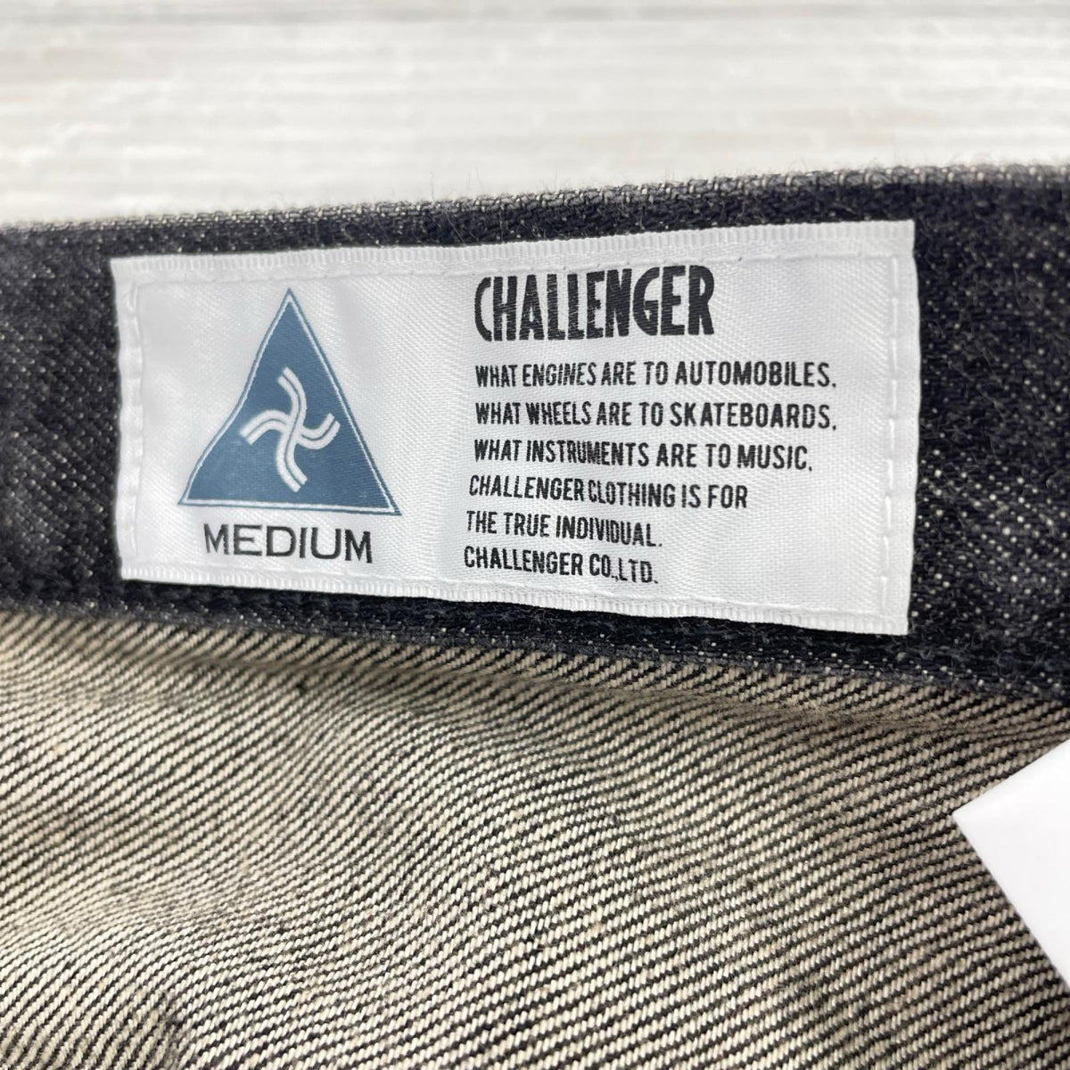デニムパンツ 26ss LASSIC WASHED DENIM PANTS M ブラック