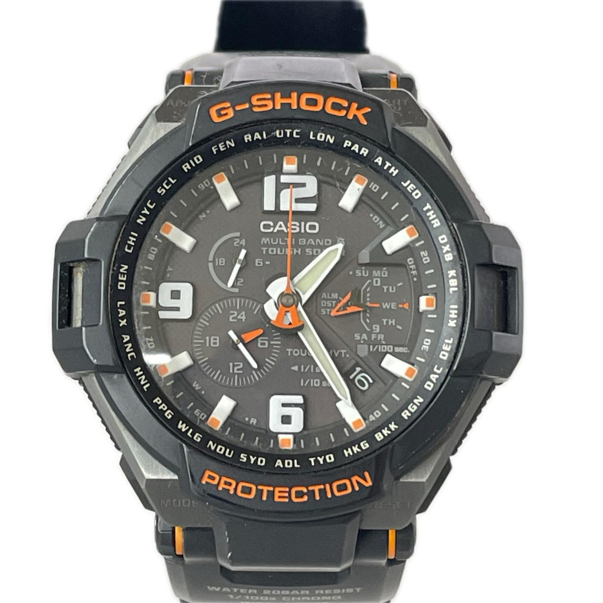 腕時計 ｱﾅﾛｸﾞ ｽｶｲｺｯｸﾋﾟｯﾄ 電波ｿｰﾗｰ 黒 GW-4000-1AJF ブラック