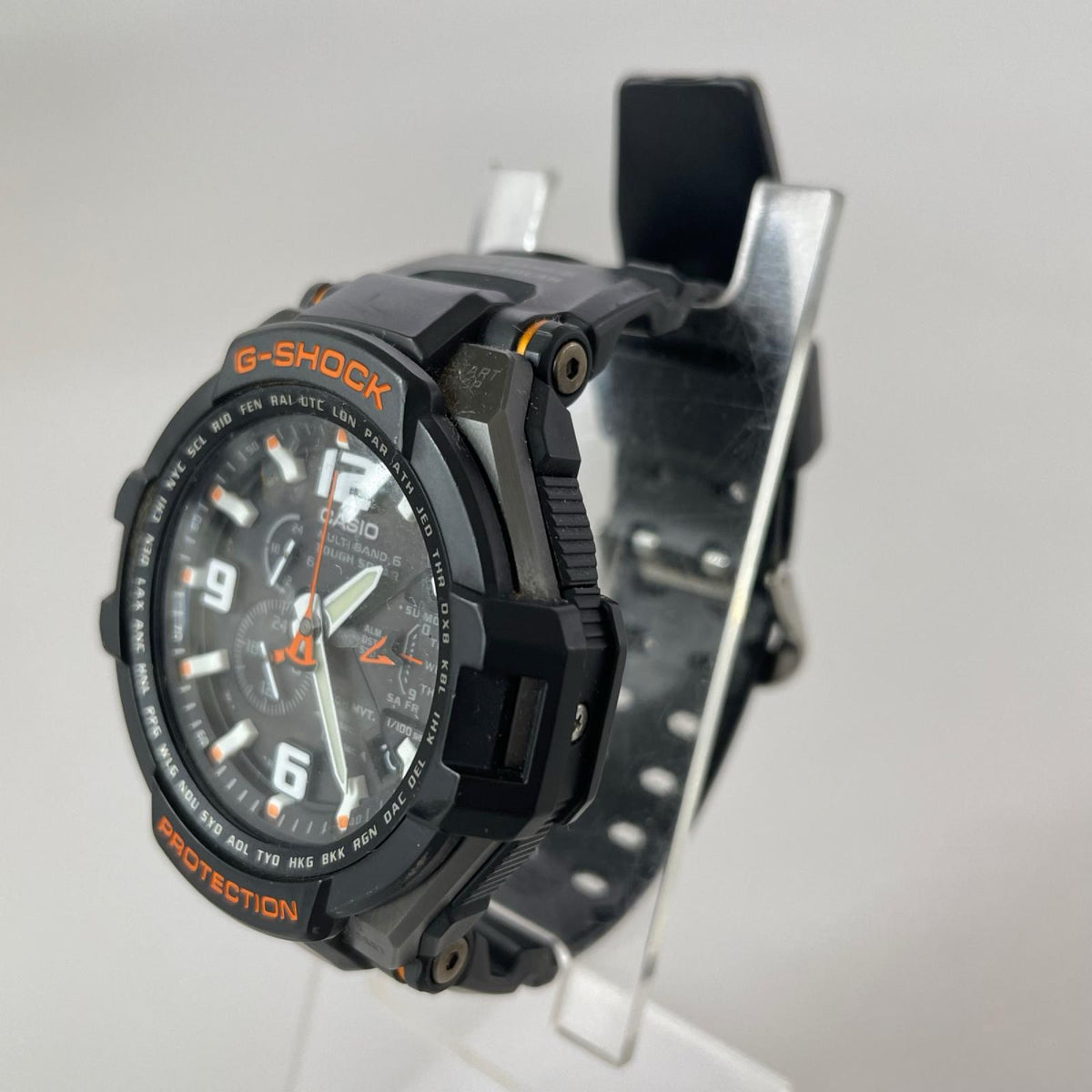 腕時計 ｱﾅﾛｸﾞ ｽｶｲｺｯｸﾋﾟｯﾄ 電波ｿｰﾗｰ 黒 GW-4000-1AJF ブラック