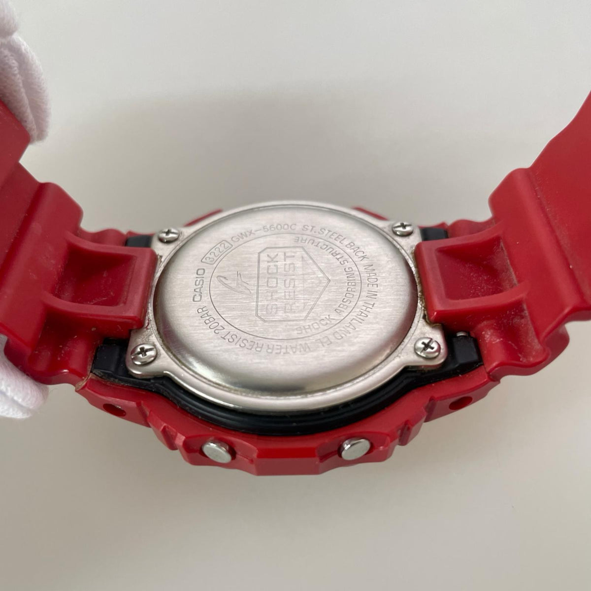 腕時計 ﾃﾞｼﾞﾀﾙ G-LIDE ｸｫｰﾂ 赤 GWX-5600C-4JF