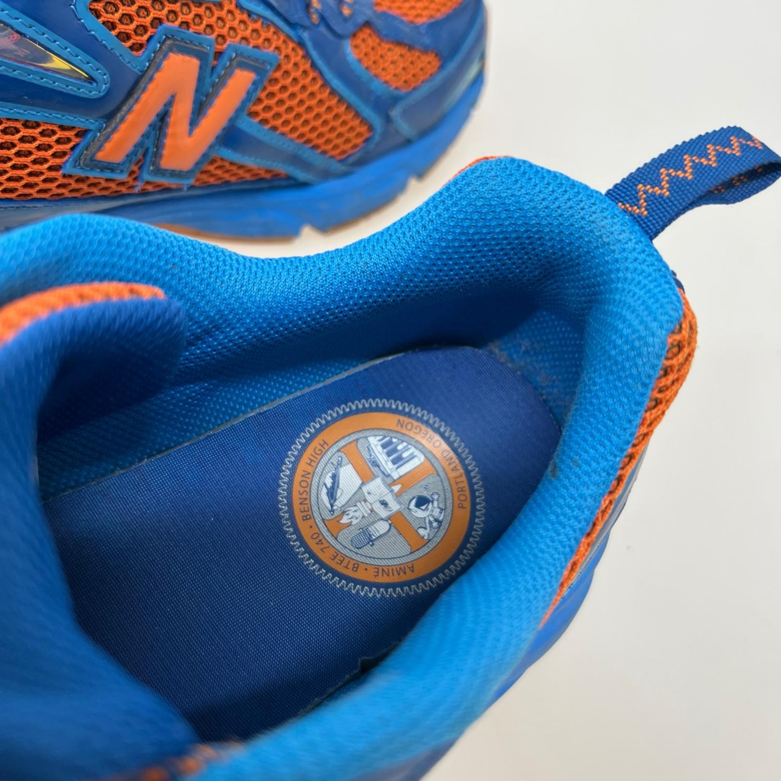 スニーカー NEW BALANCE AMINE U740CB2 28.0 青 28cm (US10 UK9 1/2 EU46) ブルー