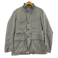 ジャケット グレンチェック　ノーフォーク ジャケット　XS グレー