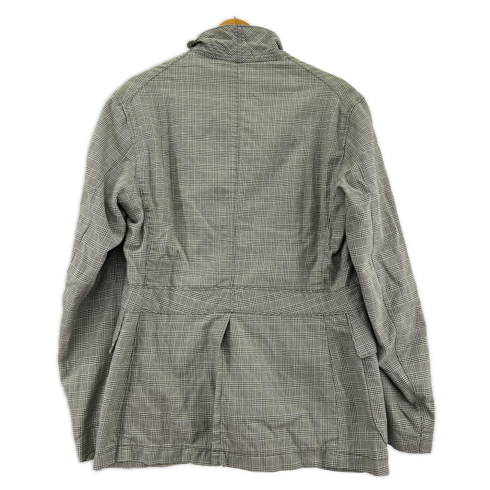 ジャケット グレンチェック　ノーフォーク ジャケット　XS グレー