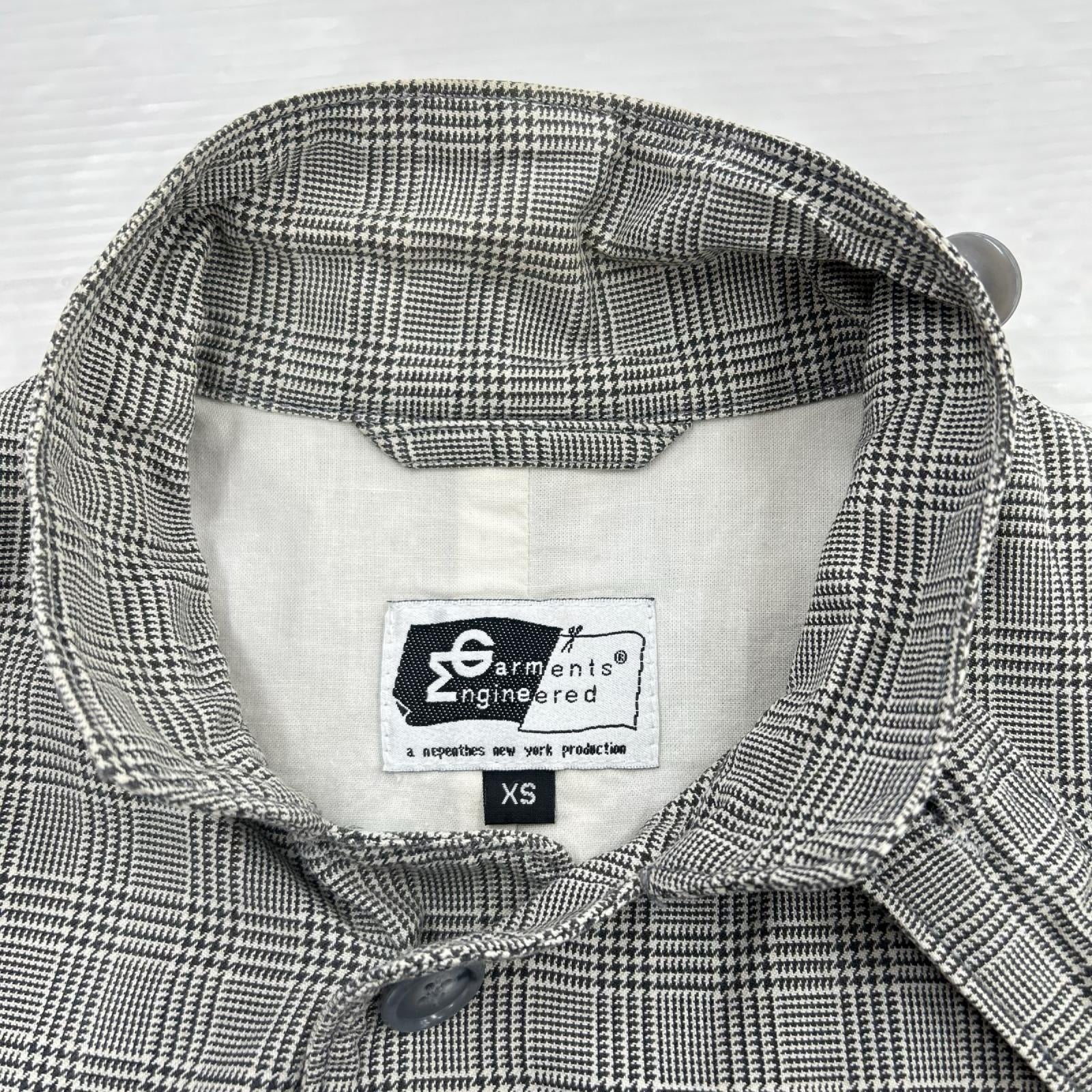 ジャケット グレンチェック　ノーフォーク ジャケット　XS グレー
