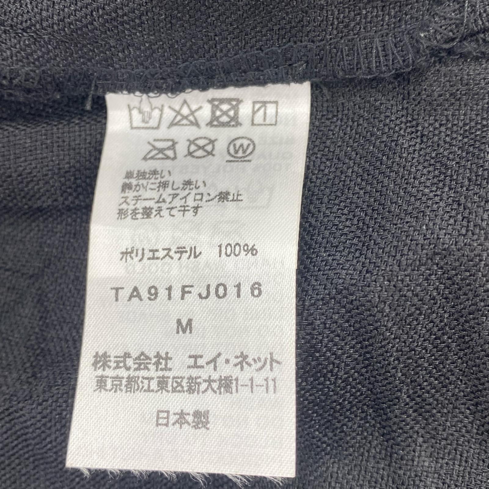 ジャケット tac:tac ﾌﾟﾘｰﾂﾘｰﾌ ｼﾞｬｹｯﾄ ﾌﾞﾗｯｸ M ブラック