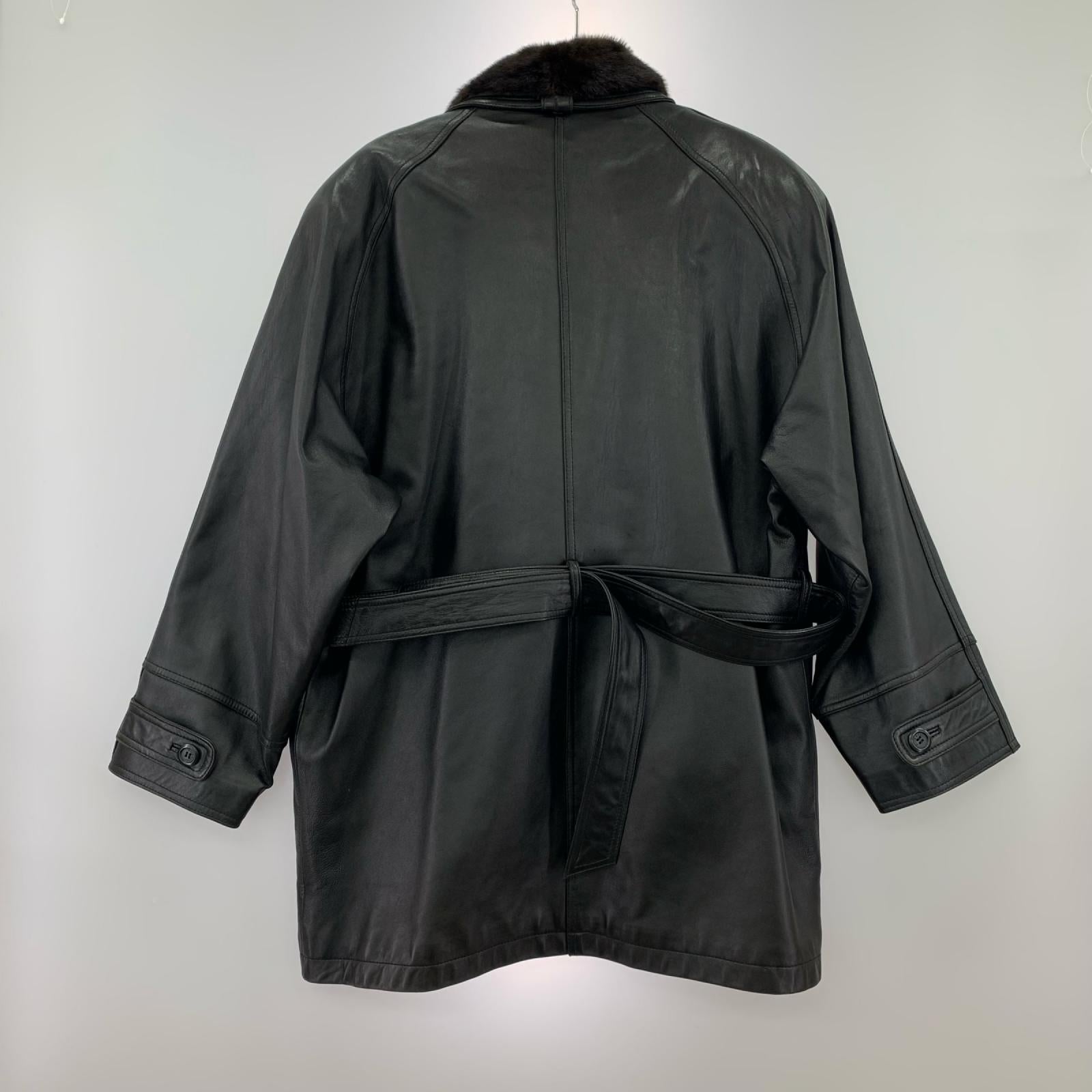 レザージャケット WIND ARMOR レザーコート ブラック