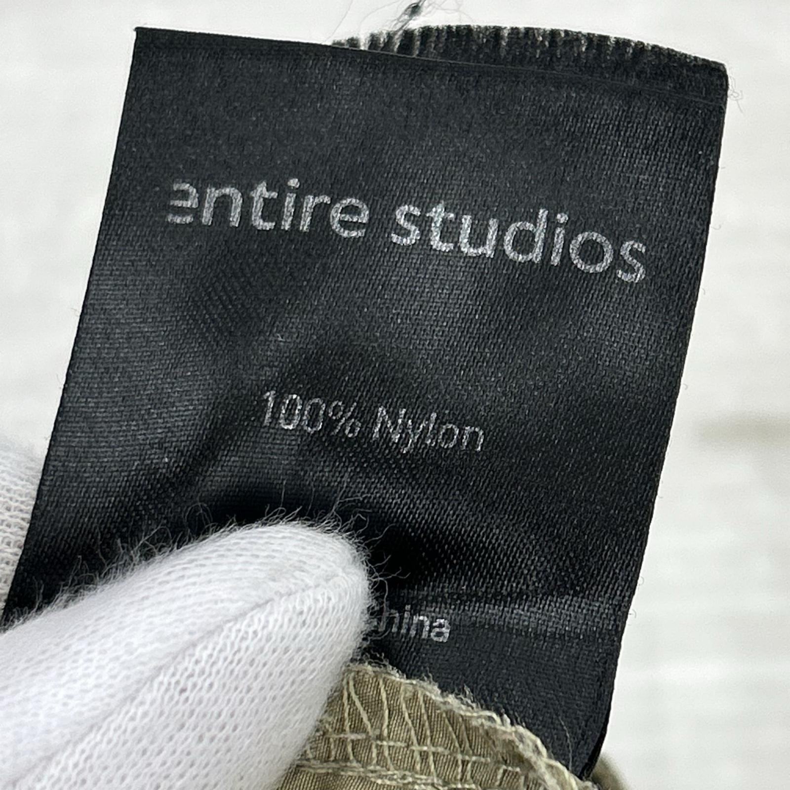 パンツ entire studios ナイロンカーゴパンツ M カーキ M カーキ