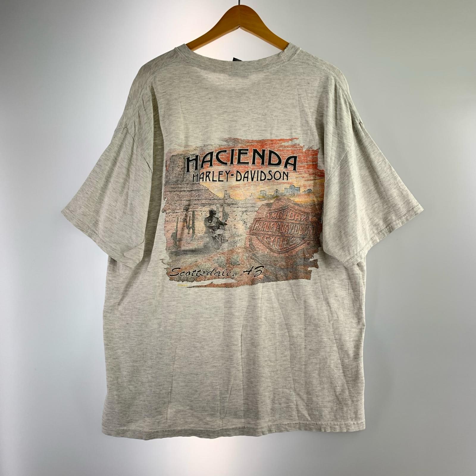 半袖シャツ LAND OF THE FREE 2002 XL グレー