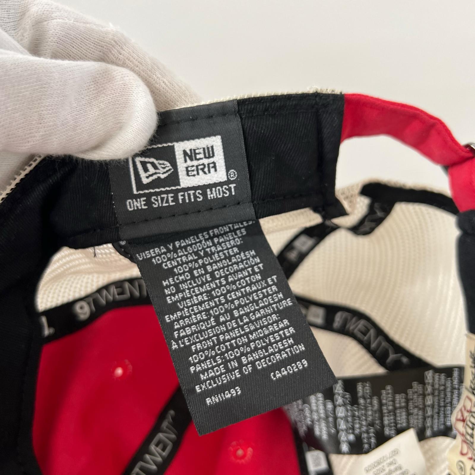 キャップ ×stussy 9TWENTY ﾒｯｼｭｷｬｯﾌﾟ 赤 レッド