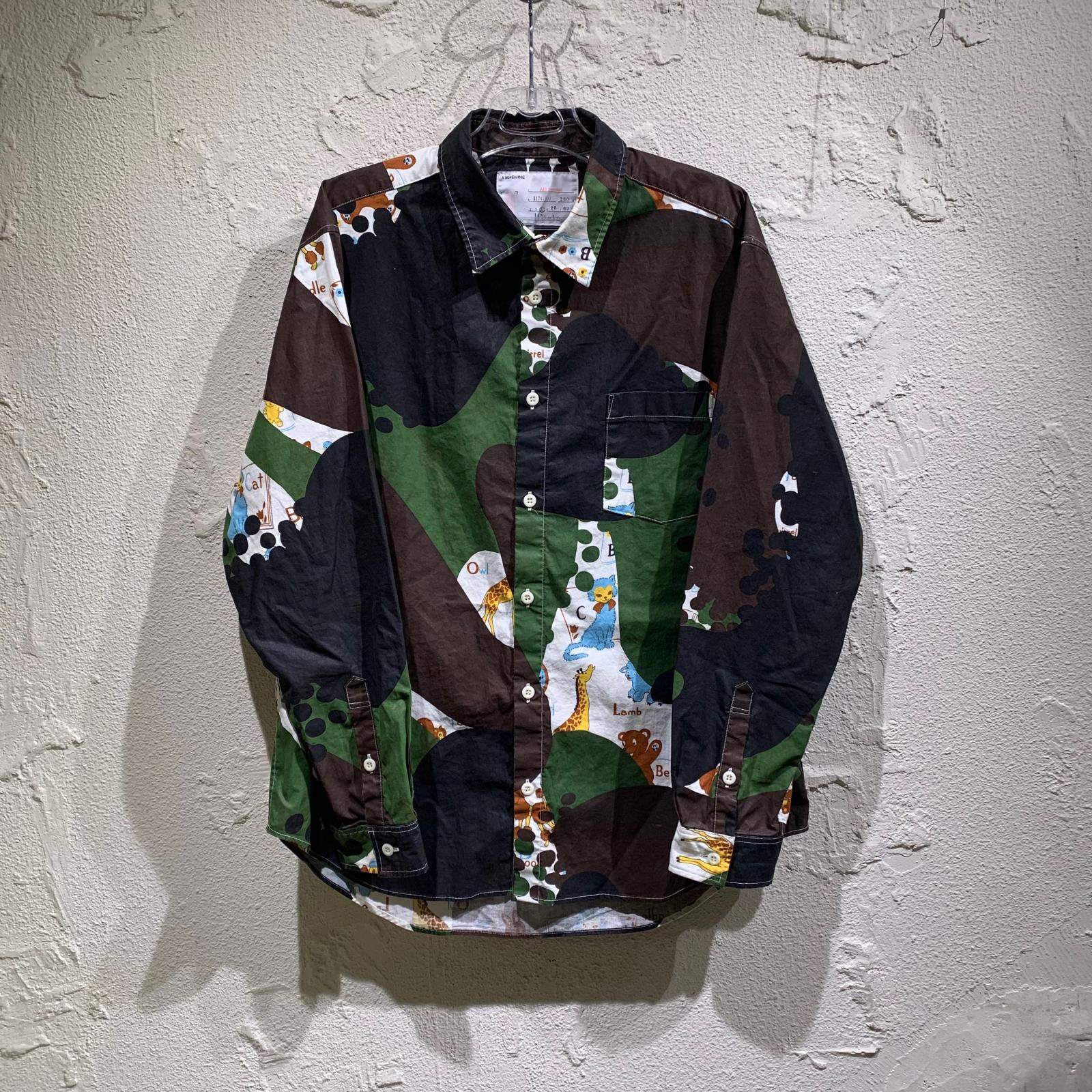 長袖シャツ A.MACHINE 25SS 10x Camouflae Shirts