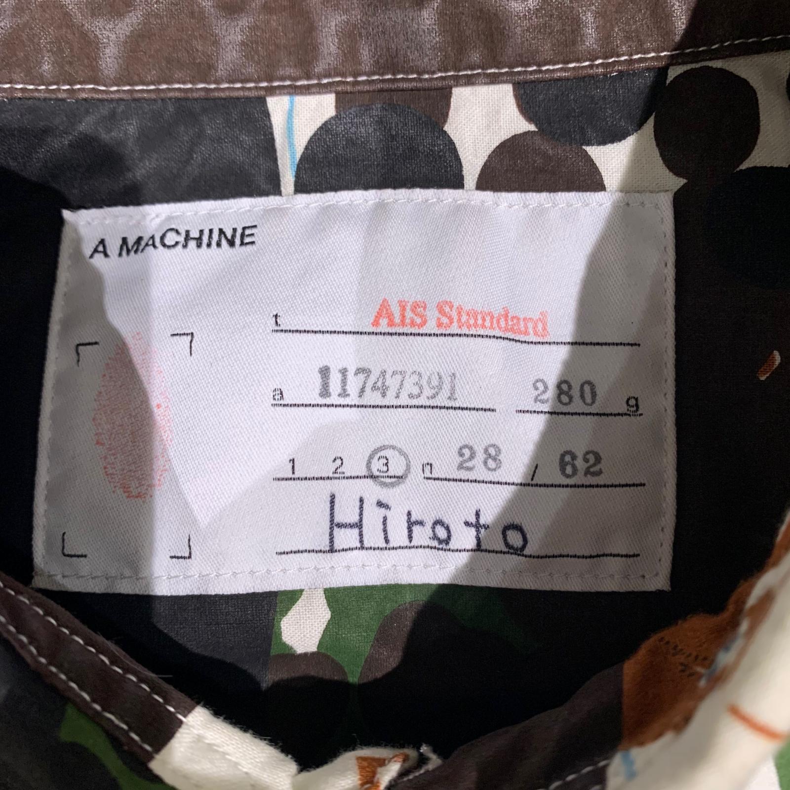 長袖シャツ A.MACHINE 25SS 10x Camouflae Shirts