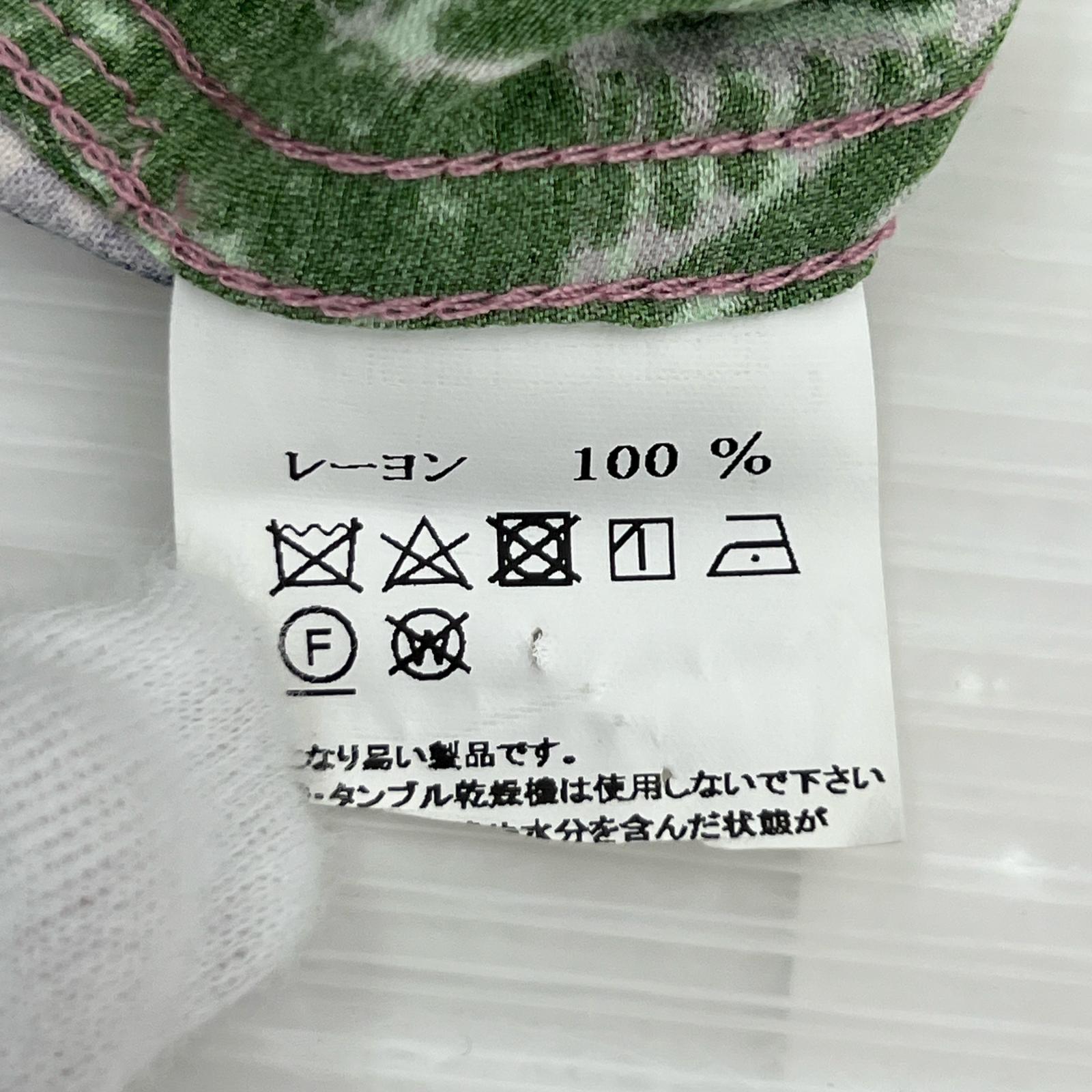 半袖シャツ L 総柄ﾚｰﾖﾝｼｬﾂ PUP L マルチカラー