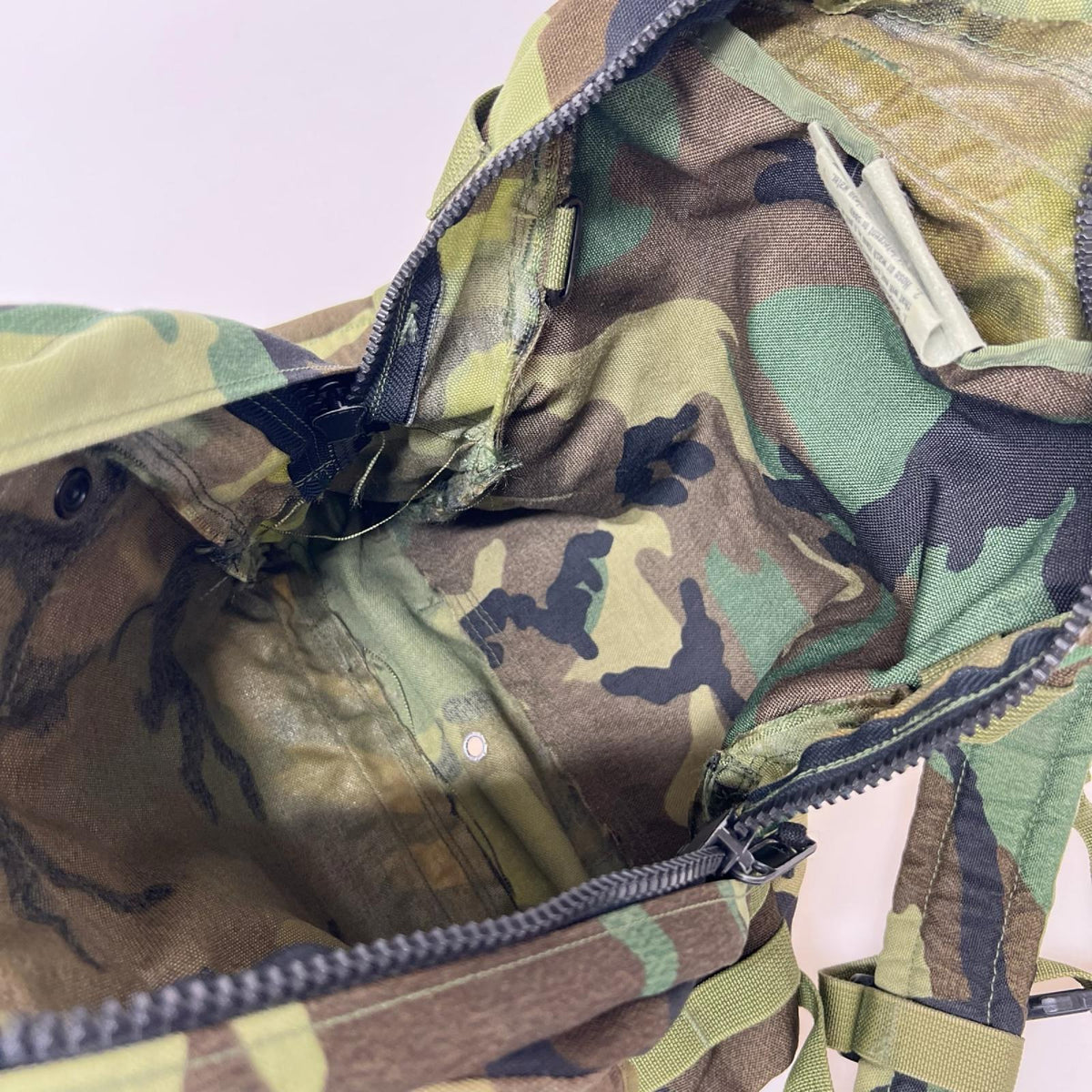 リュック・デイパック 米軍実物 パトロールバッグ Molle II ウッドランドカモ