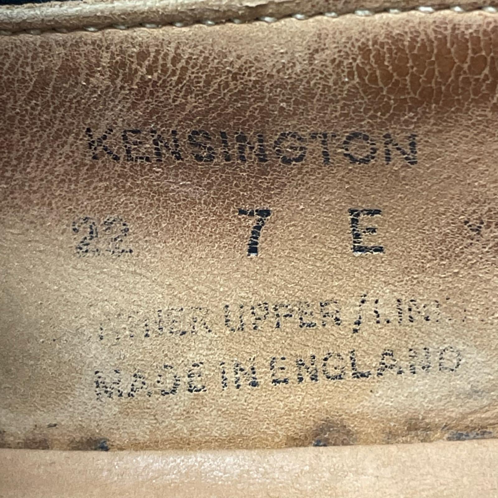 シューズ KENSINGTON ｽｴｰﾄﾞ 黒 7 ブラック