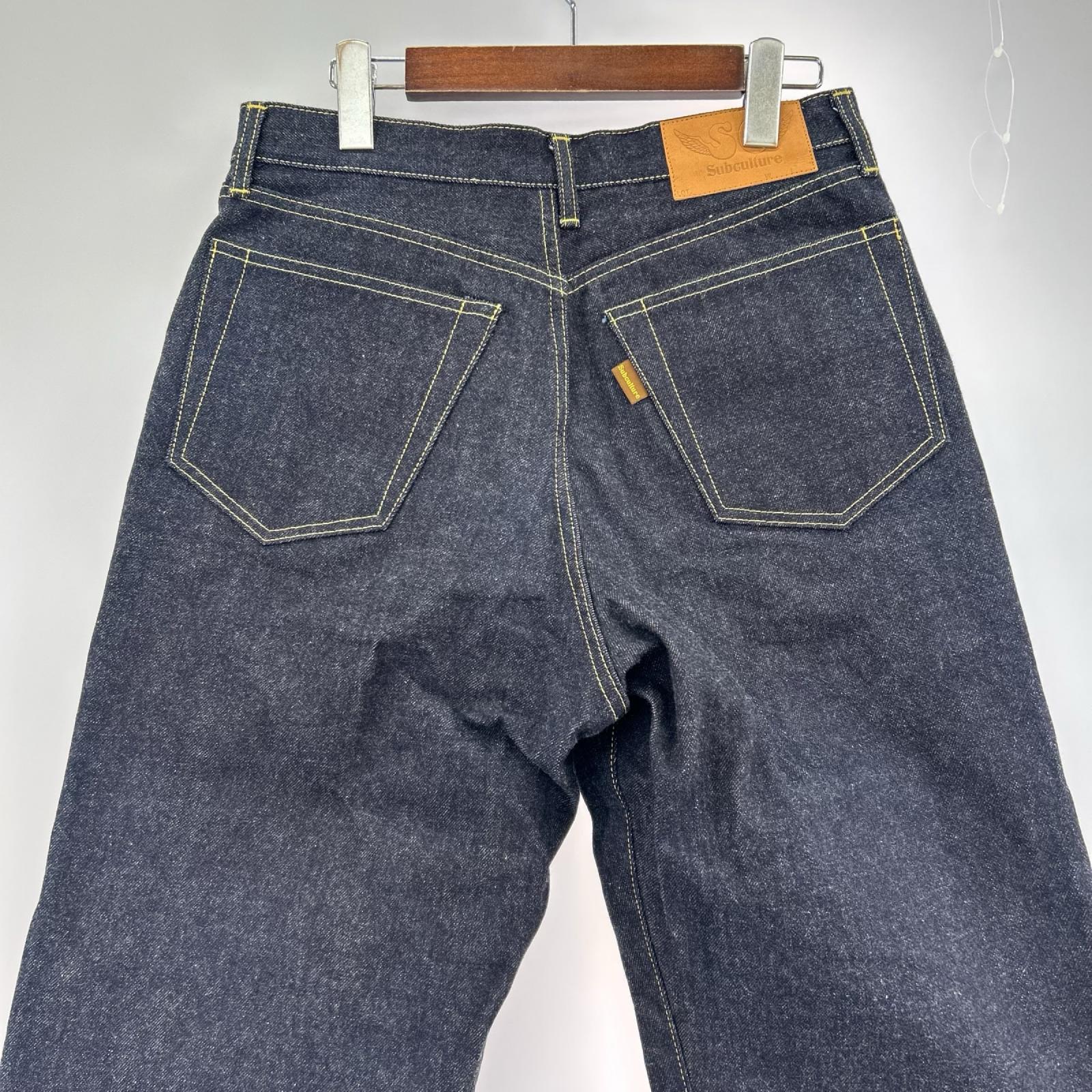 デニムパンツ Subculture S01XX DENIM PANTS 30 ネイビー