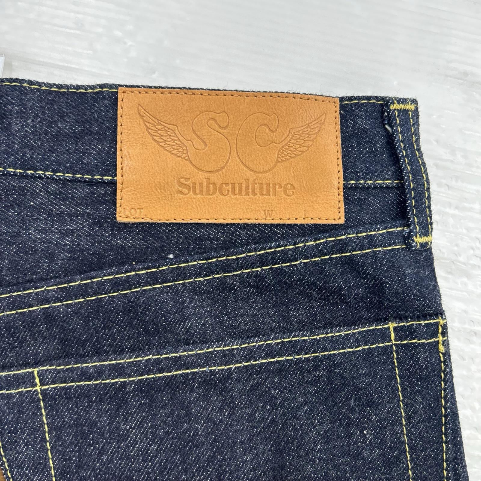 デニムパンツ Subculture S01XX DENIM PANTS 30 ネイビー