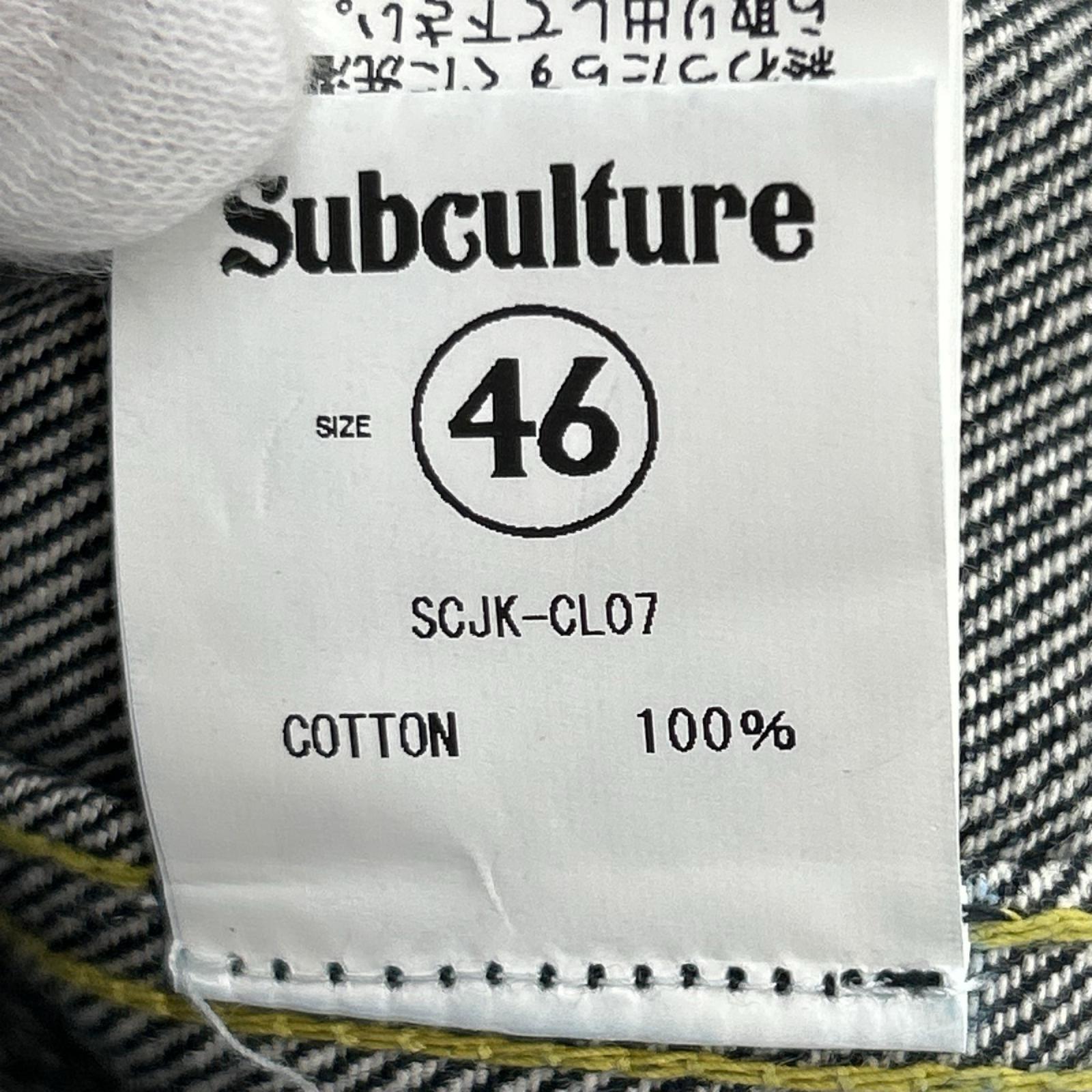 デニムジャケット Subculture S06XX Denim Jacket 46 ネイビー