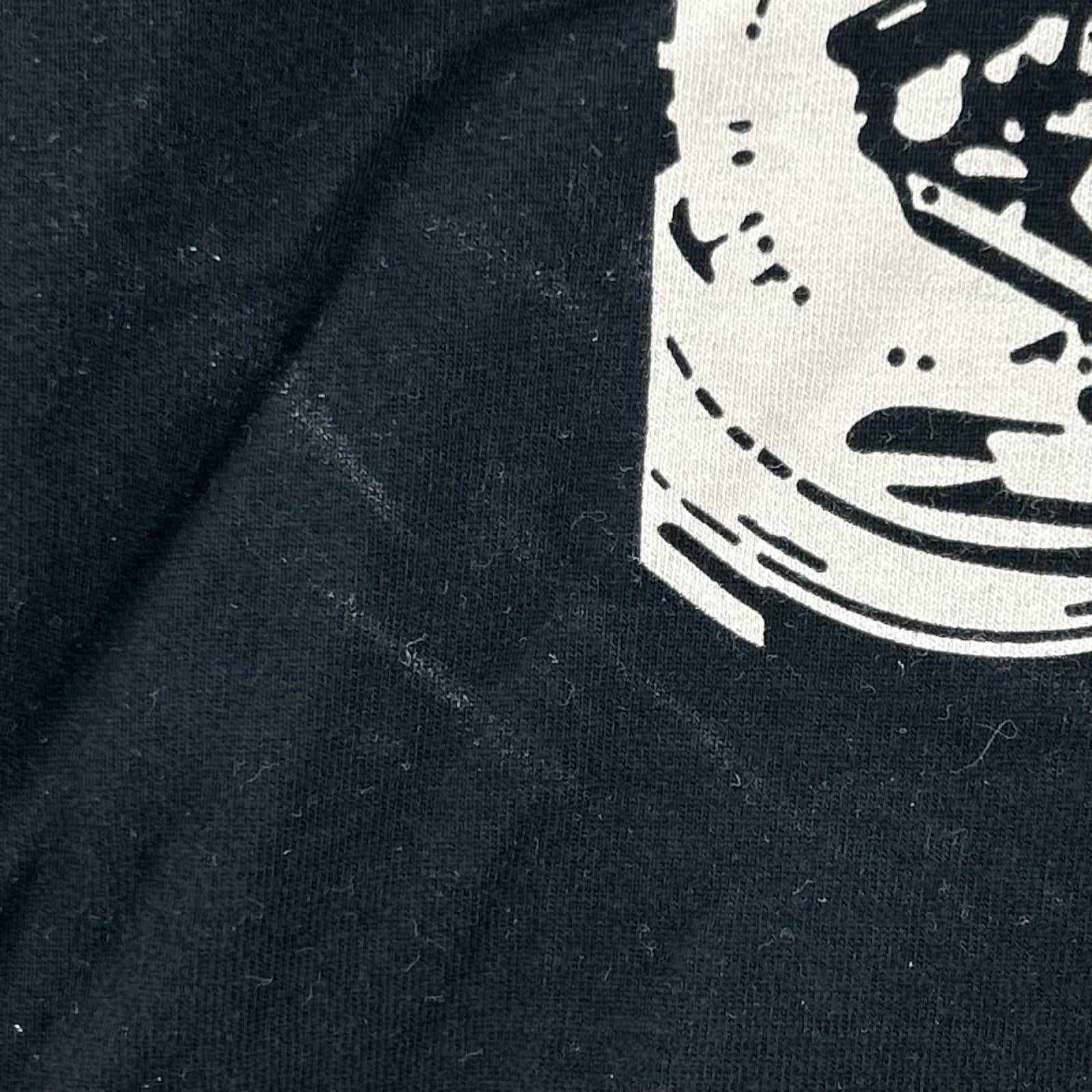長袖Ｔシャツ MOTORCYCLE GIRL ﾌﾟﾘﾝﾄTEE ﾌﾞﾗｯｸ XL ブラック