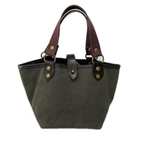 ハンドバッグ quality gunslips キャンバス カーキ カーキ