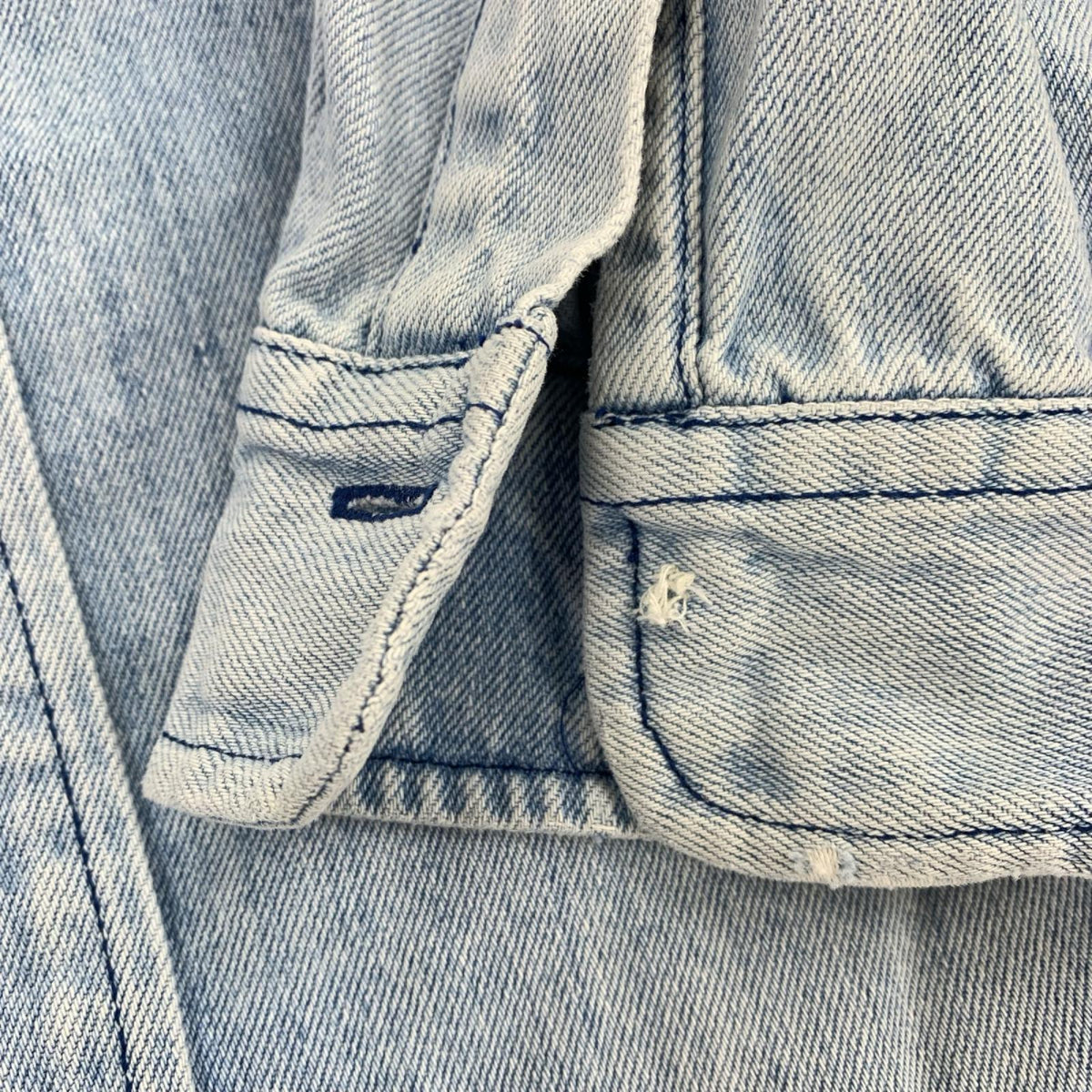 長袖シャツ OLD POLO COUNTRY ﾃﾞﾆﾑ ｻｯｸｽ L