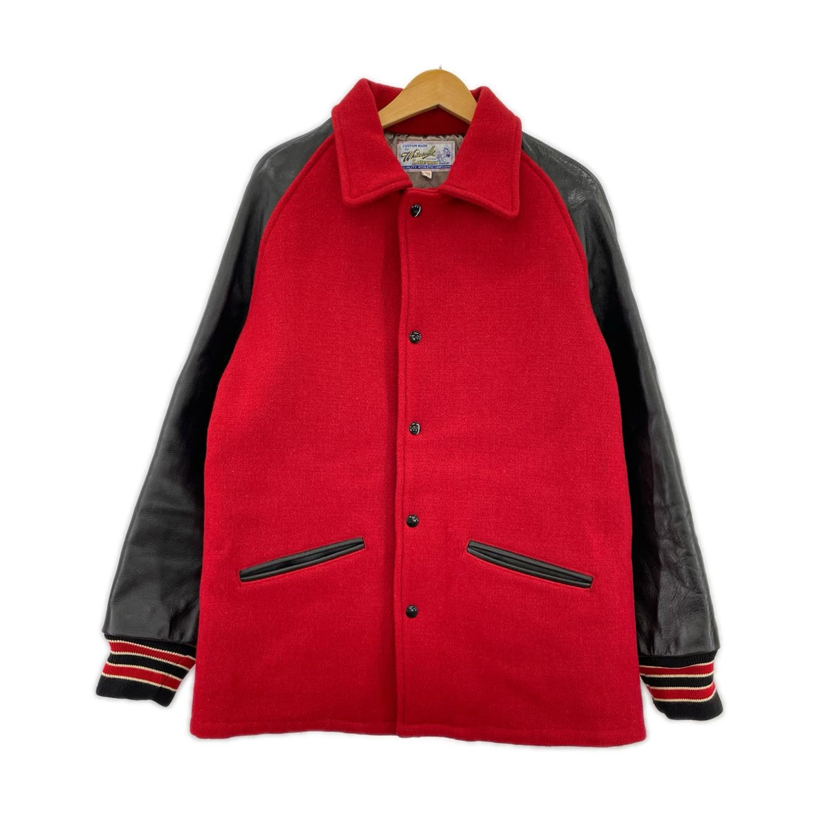 ジャケット AWARD JACKET 赤黒 (40)