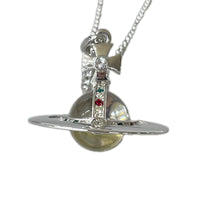 ネックレス Vivienne Westwood ｽﾓｰﾙｵｰﾌﾞﾈｯｸﾚｽ シルバー