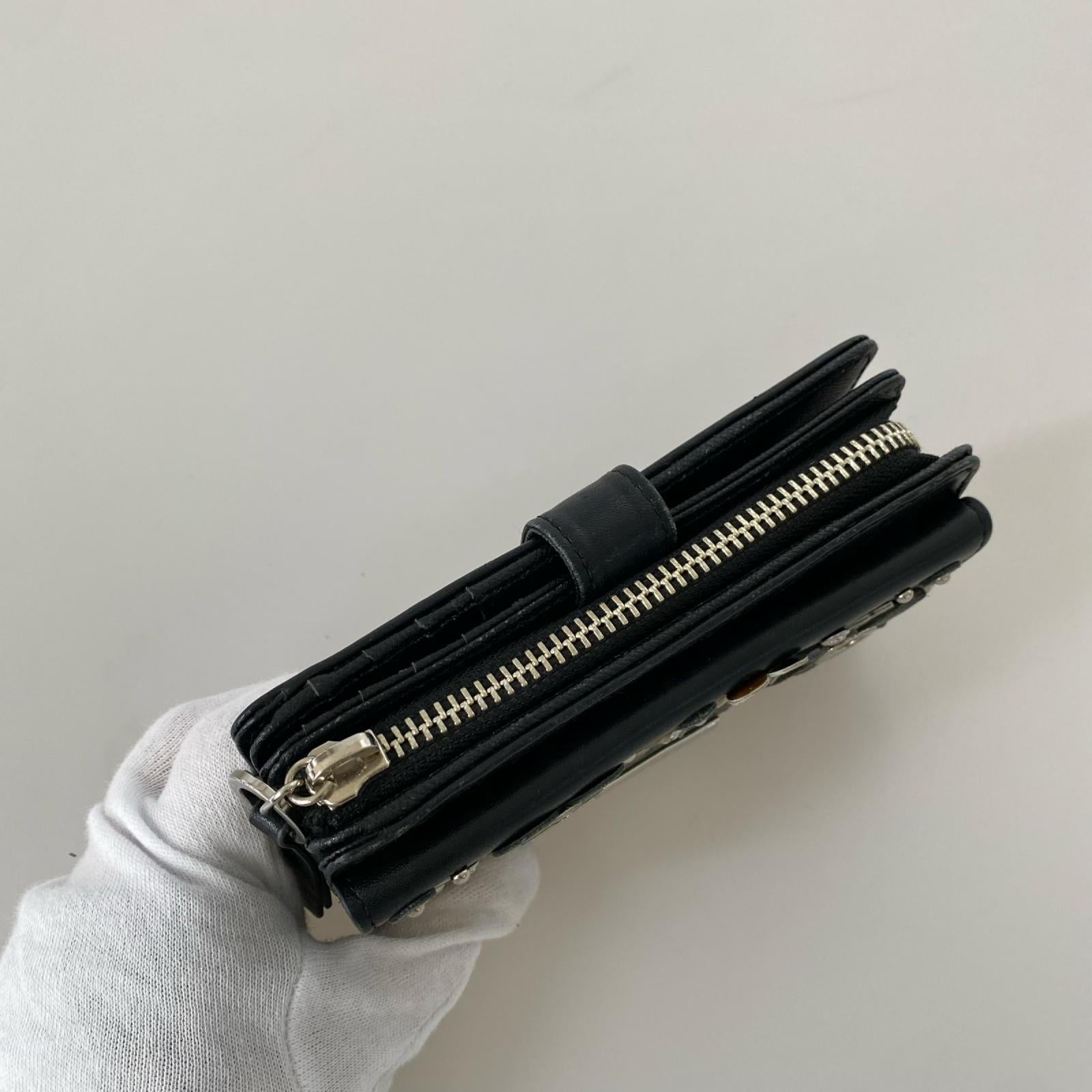 コンパクトウォレット 黒 ブラック