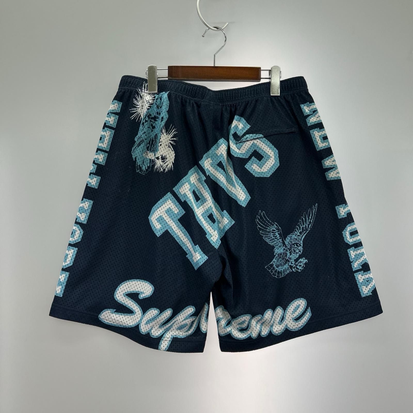 ショートパンツ 25ss VARSITY MESH SHORTS L L ネイビー