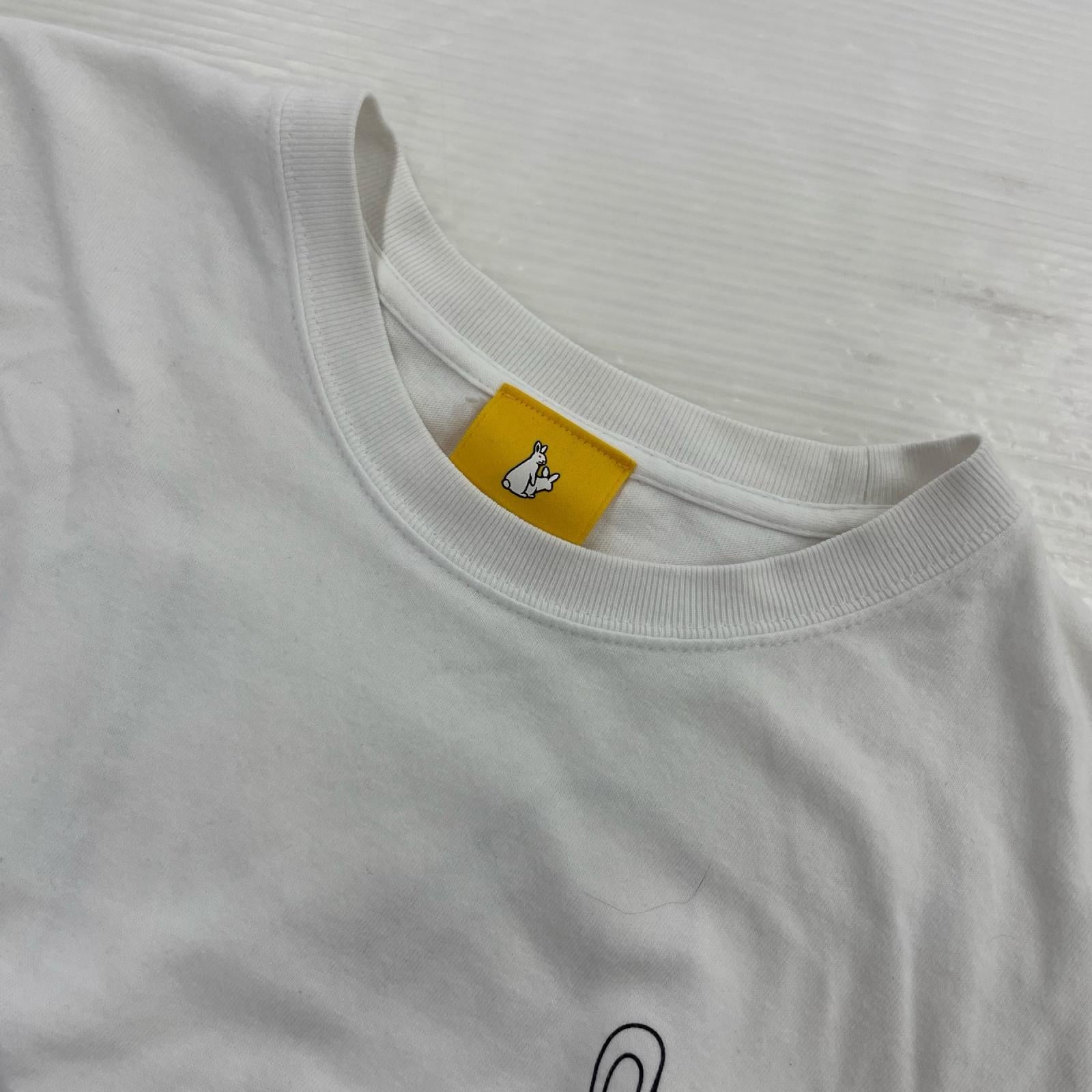 半袖Ｔシャツ ﾌﾟﾘﾝﾄTee/白 L ホワイト