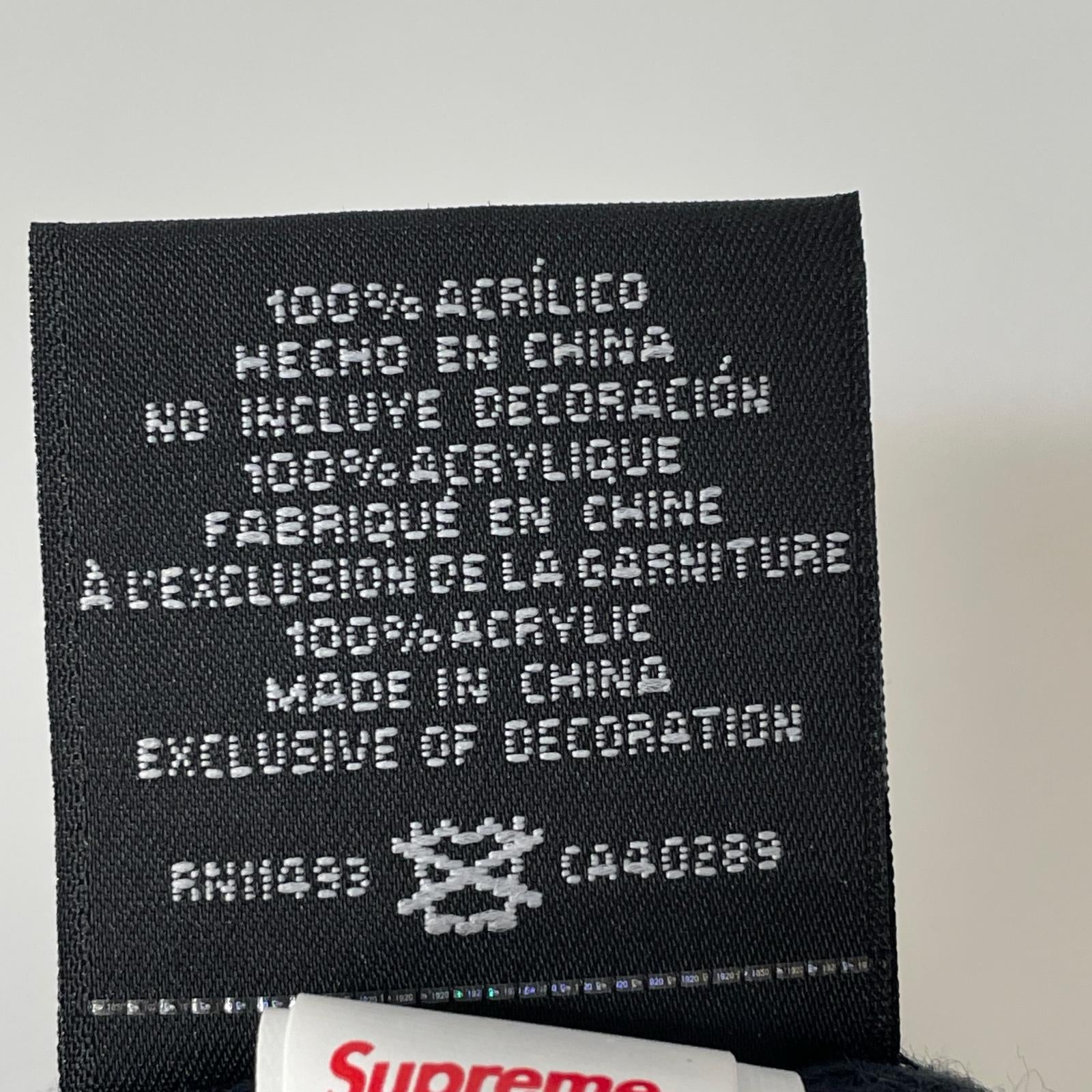 ニットキャップ new era logo beanie ネイビー