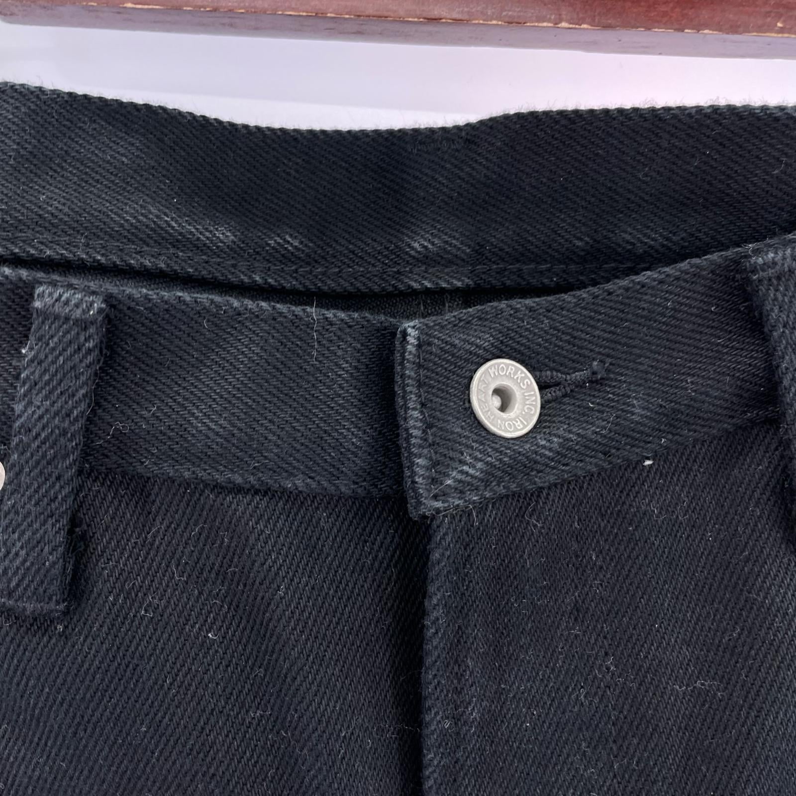 デニムパンツ ﾌﾞﾗｯｸ W38 36 ブラック