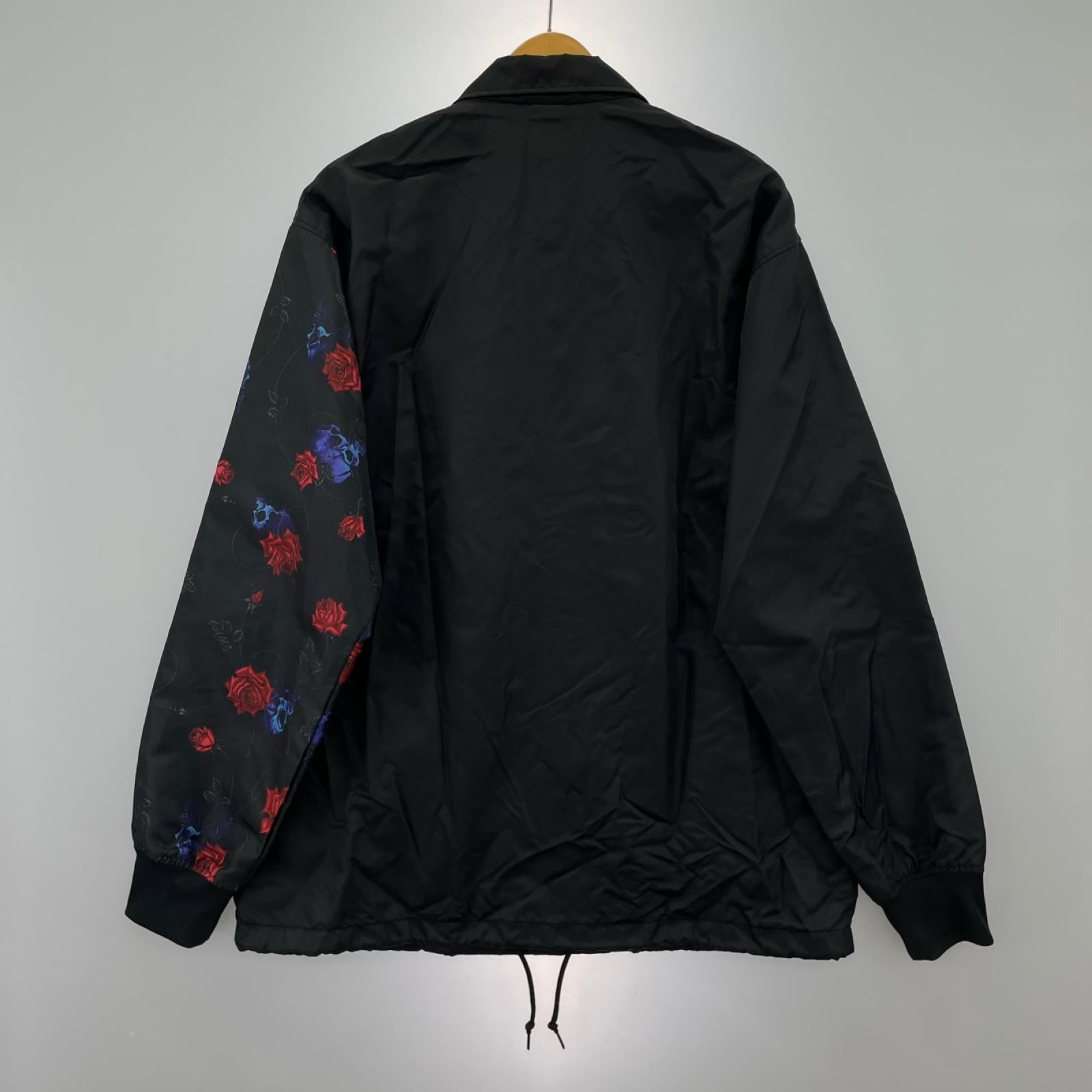 ジャケット ×NEW ERA 18SS ｽｶﾙﾛｰｽﾞ ｺｰﾁｼﾞｬｹｯﾄ（5） ブラック