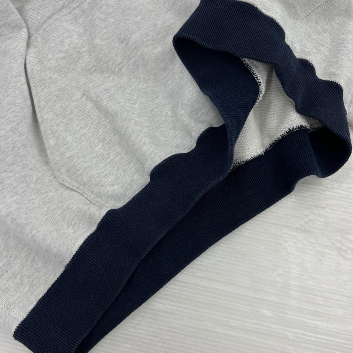 パーカー ﾂｰﾄﾝ（XL）ｸﾞﾚｰ×ﾈｲﾋﾞｰ