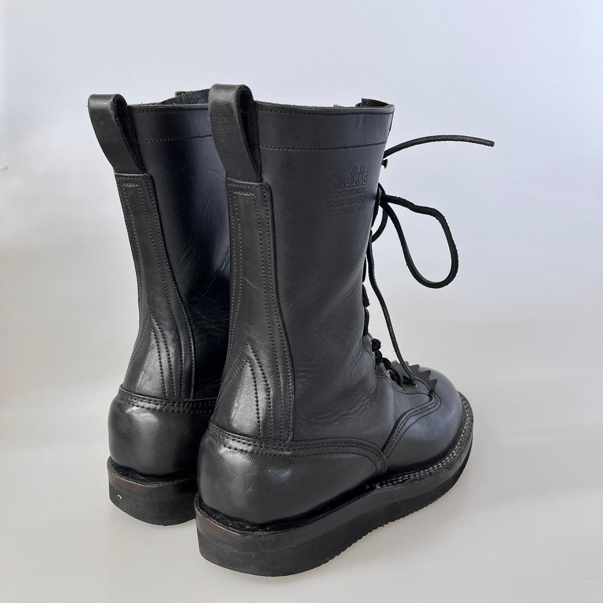 ブーツ NICK'S 13ホール FIRE TROOPER BOOTS 黒 10E ブラック