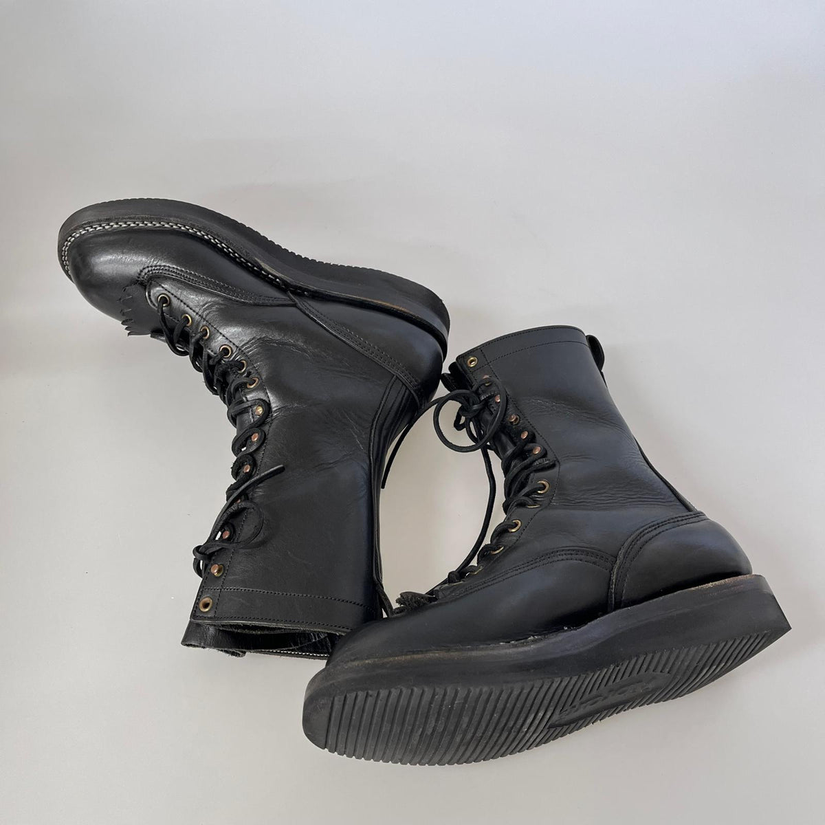 ブーツ NICK'S 13ホール FIRE TROOPER BOOTS 黒 10E ブラック