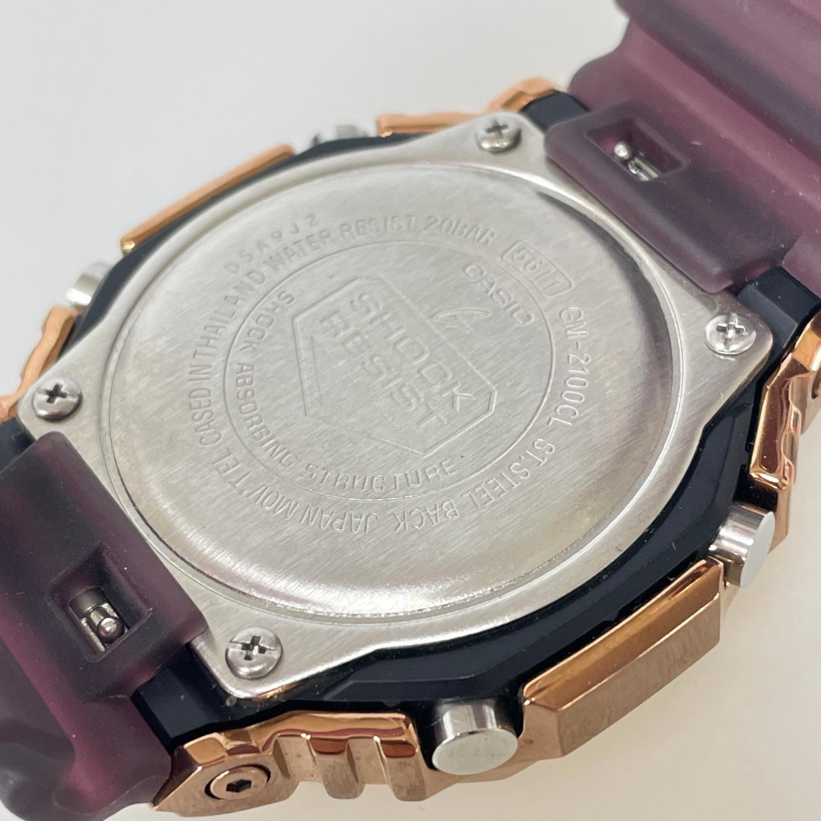 腕時計 CASIO GM-2100CL ｸｫｰﾂ 腕時計 ブラウン