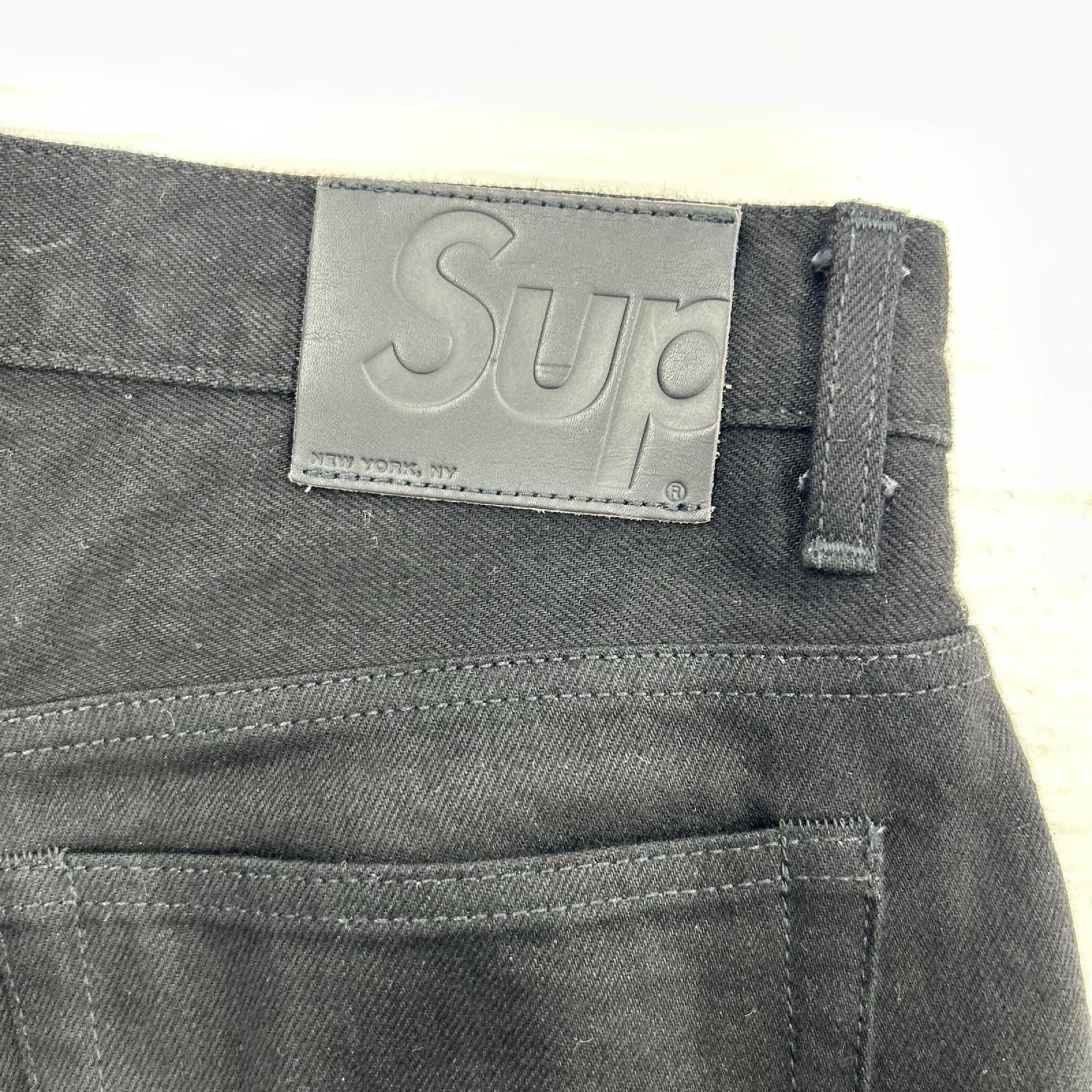 パンツ Rigid Loose Fit Selvedge Jean BLK (30) 30 ブラック