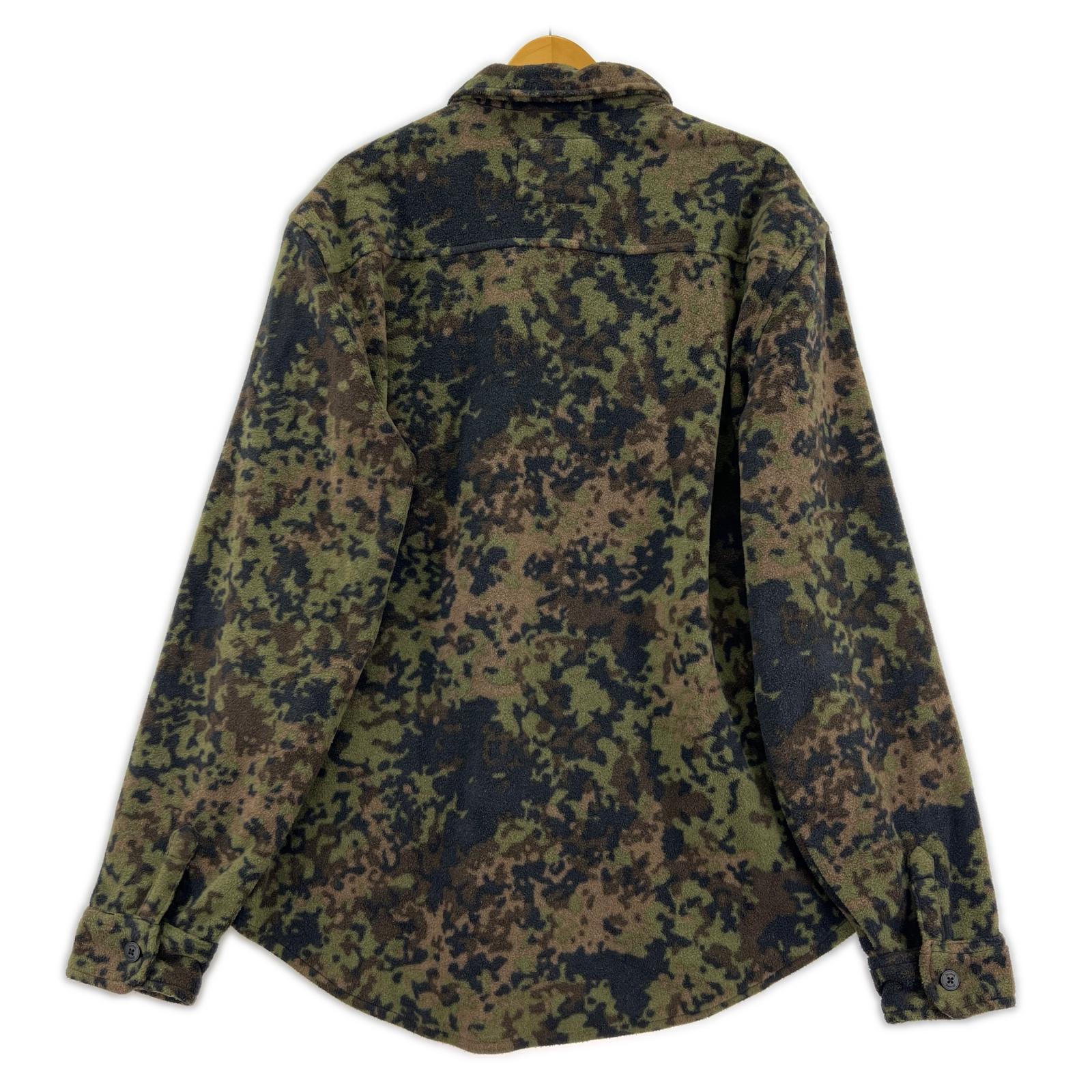ジャケット ｶﾓ柄ﾌﾘｰｽｼｬﾂｼﾞｬｹｯﾄ　L L